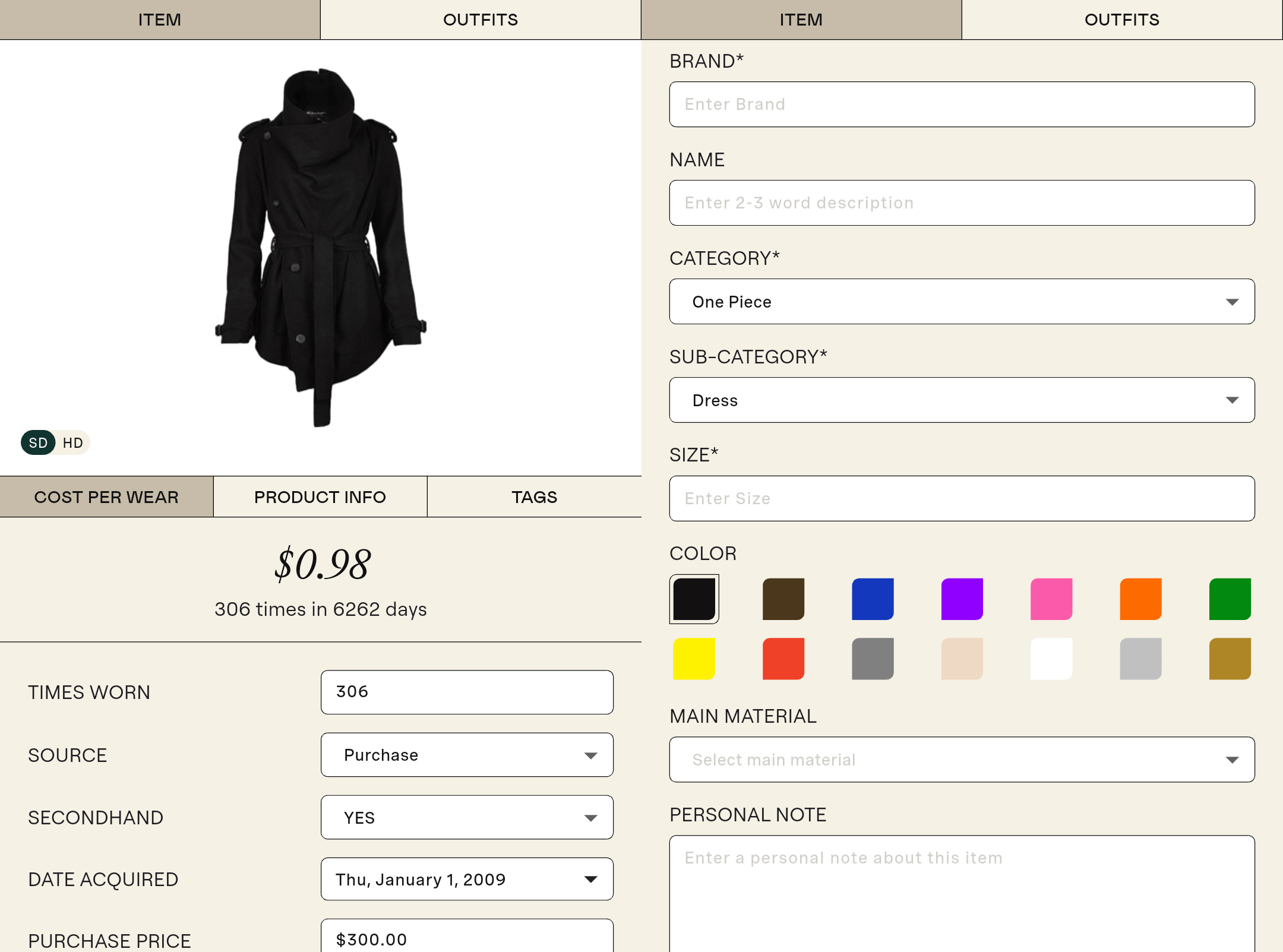 How to Create a Digital Wardrobe Inventory - by Sophie