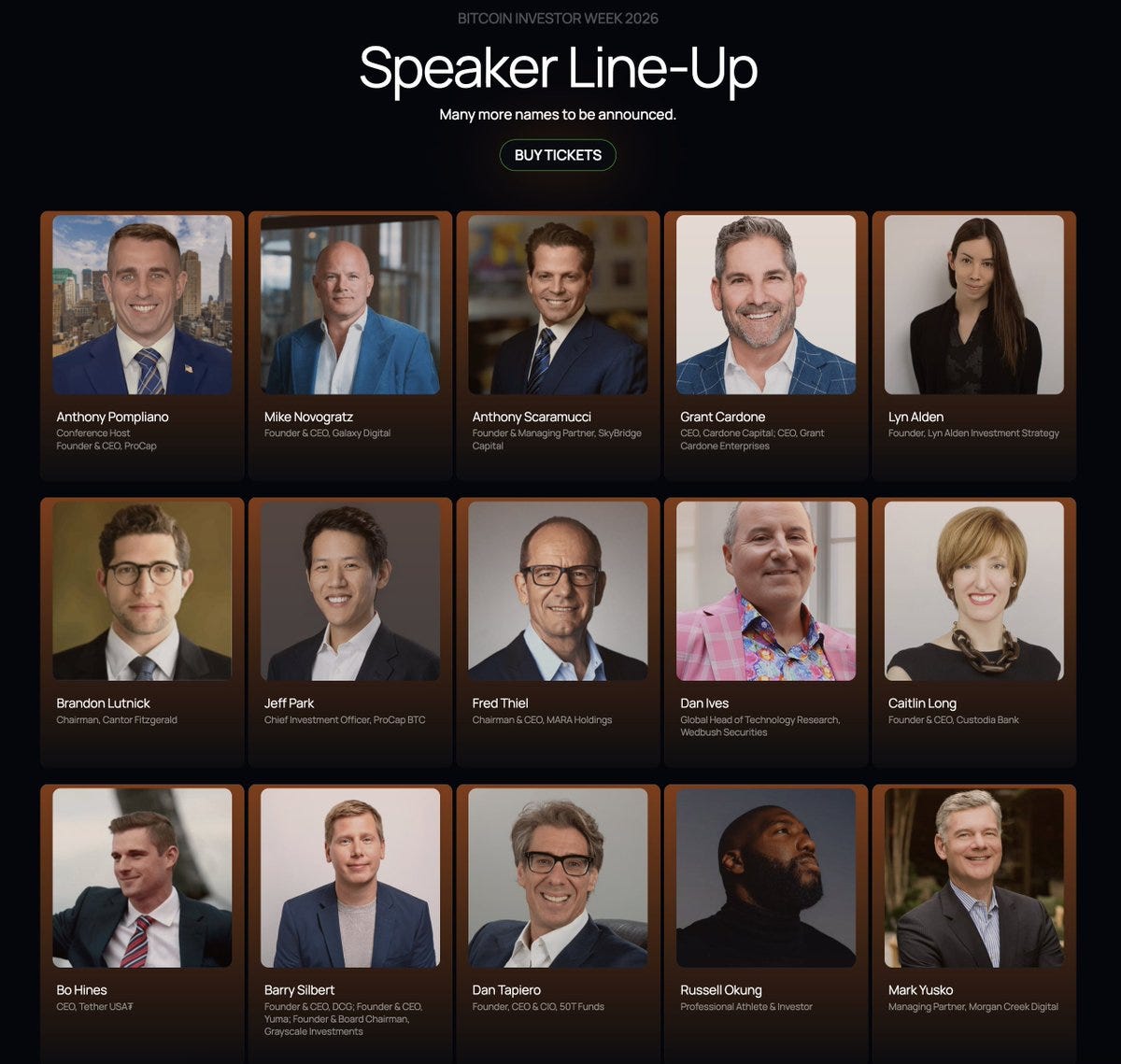 The Pomp Letter | Anthony Pompliano | Substack