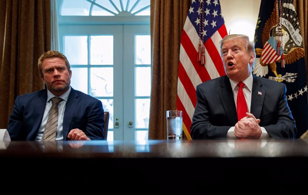 Arguing for a border wall, Trump says it will halt sex trafficking; a Utahn  backs his case