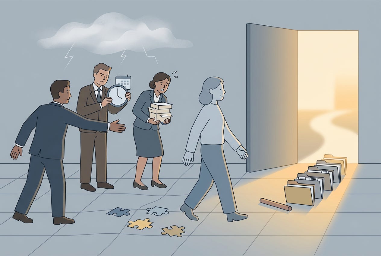 Clarity from Complexity: Succession anxiety