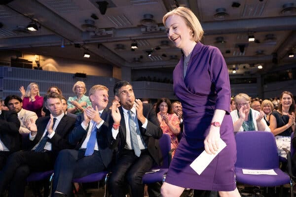 Your Tuesday Briefing: Liz Truss Selected to Lead Britain - The New York  Times