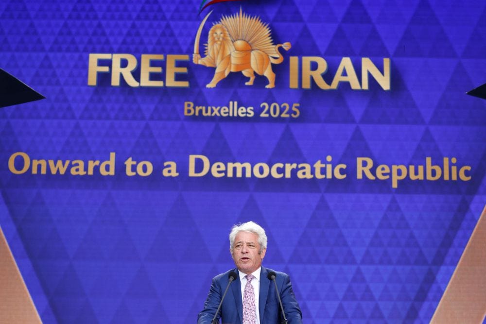 John Bercow at Brussels Free Iran Rally: Rejecting Monarchy, Backing  Democratic Resistance - Iran Freedom