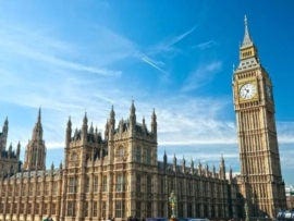 Houses of Parliament in Westminster.