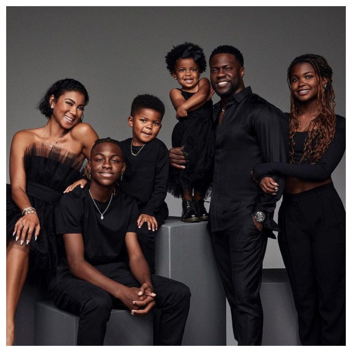Who are Kevin Hart's 4 children, and how is he raising them? The  multimillionaire Lift star bought his daughter a Mercedes SUV for her 16th  birthday and puts the fam in cute