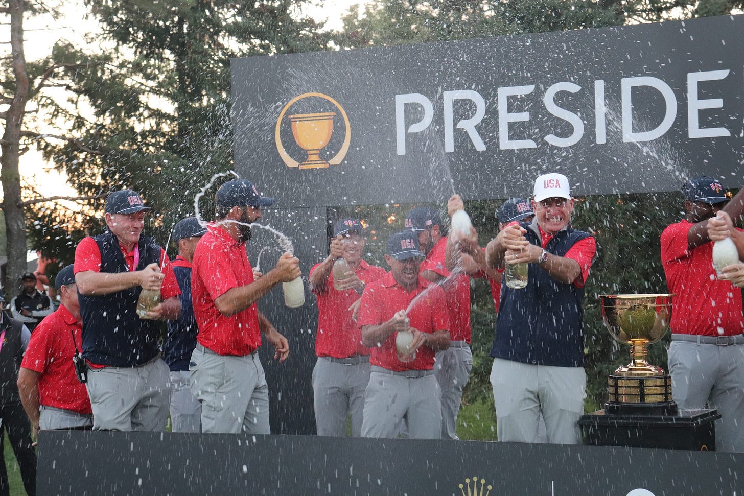 IN PHOTOS: U.S. wins 2024 Presidents Cup after going head-to-head with International team IN PHOTOS: U.S. wins 2024 Presidents Cup after going head-to-head with International team