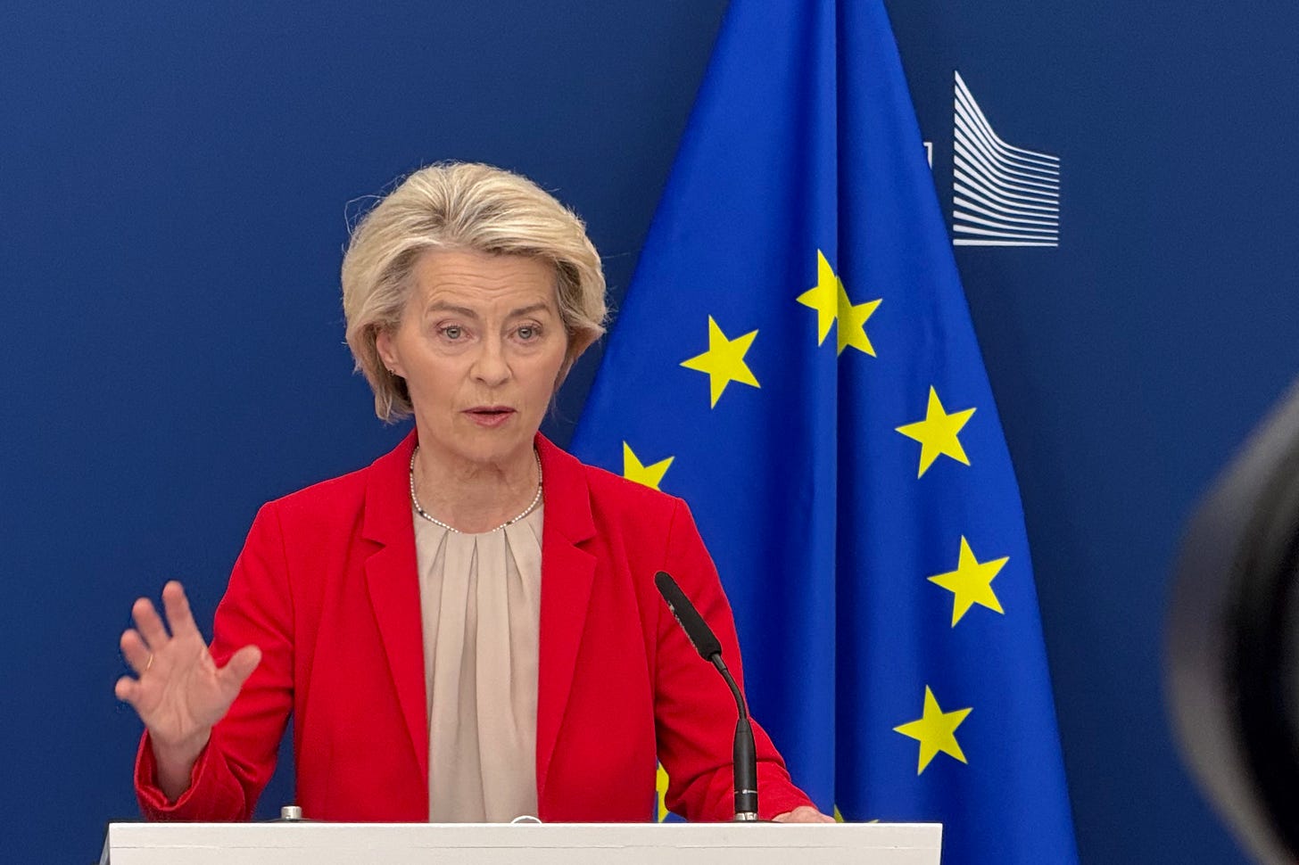 EU Commission President Ursula von der Leyen. EU Commission President Ursula von der Leyen.