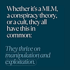 From Conspiracy to Cult