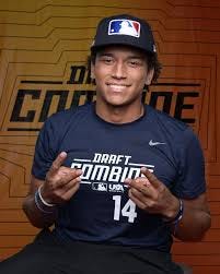 The pick is in 🔈With the 39th pick in the 2023 MLB Draft, we have selected Myles  Naylor from St. Joan of Arc Catholic High School in Ontario, Canada!