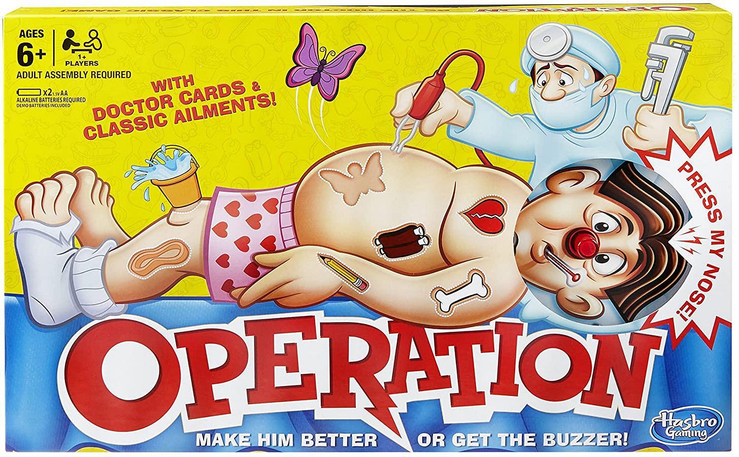 Operation Board Game – Level One Game Shop
