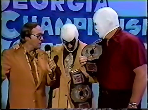 Mr. Wrestling I and II, Ole Anderson, Dusty Rhodes, Terry Funk