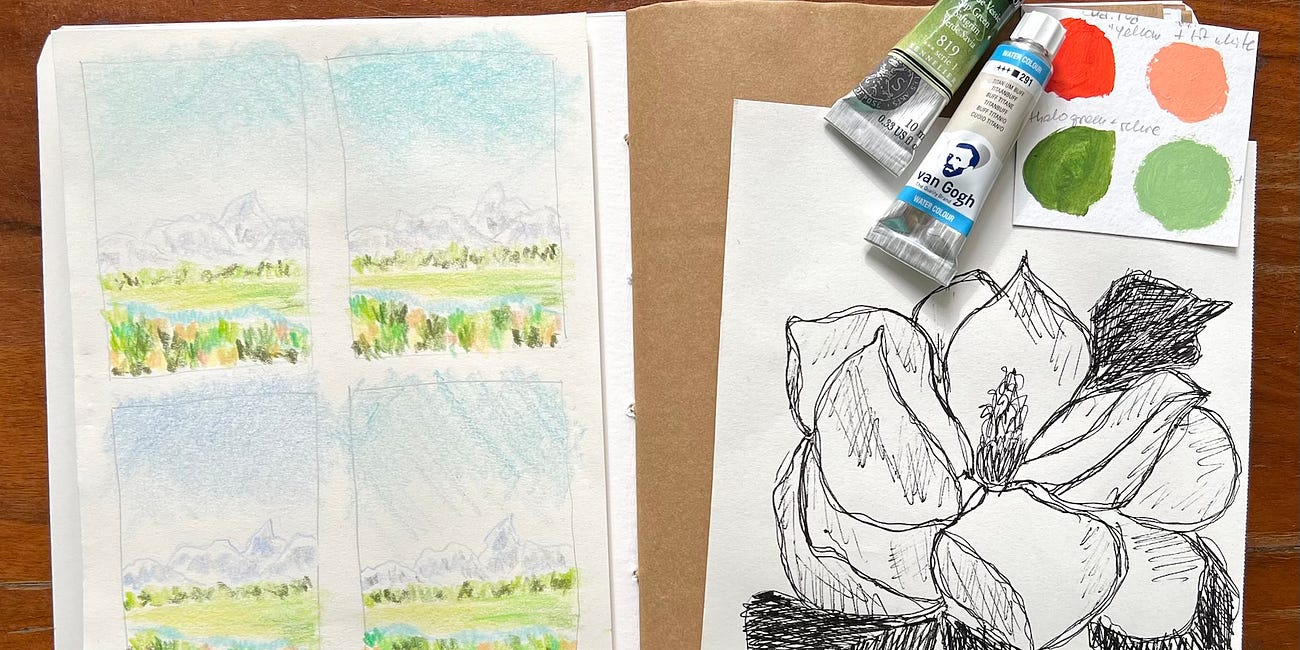 Overcoming a creative block