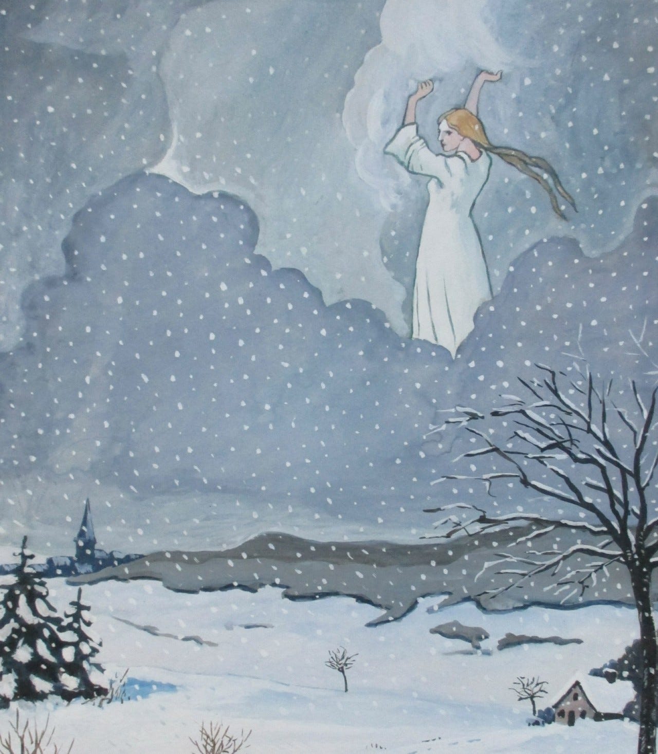 Roggenmutter The Old Yule Beings: Winter Spirits of the Pre-Christian Northern Lands
