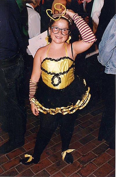 Heather DeLoach, the "Bumble Bee Girl" from Blind Melon's "No Rain" video