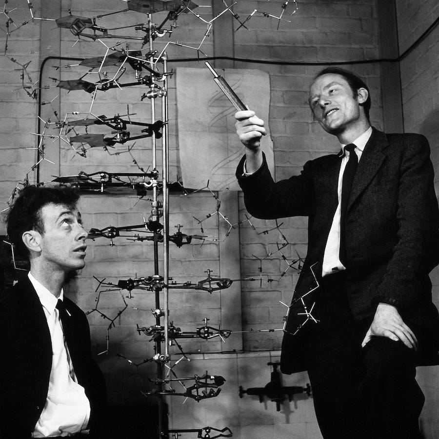 James Watson and Francis Crick