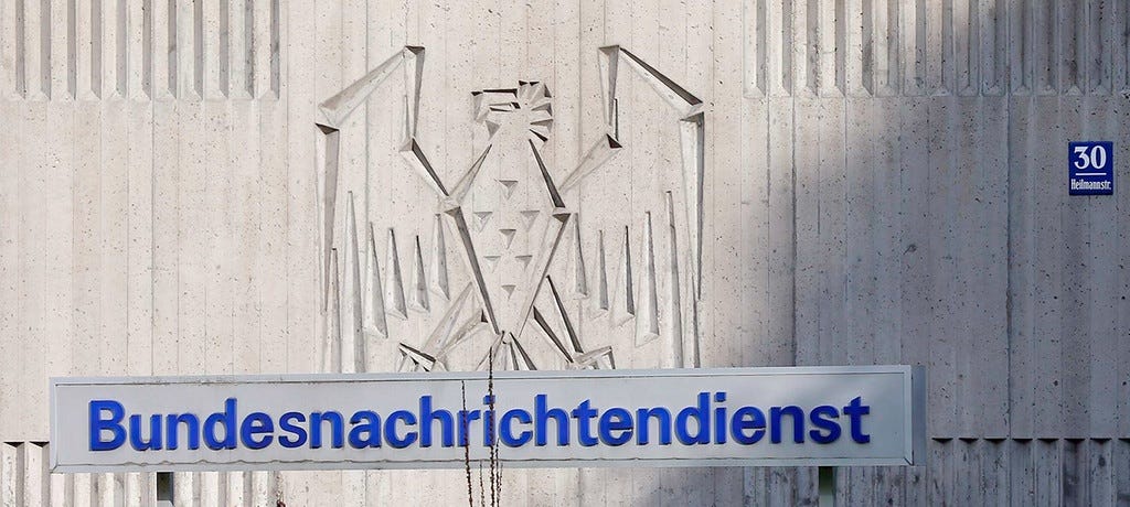 BND, Espionage, Germany, Spying, Bundesnachrichtendienst, counterintelligence