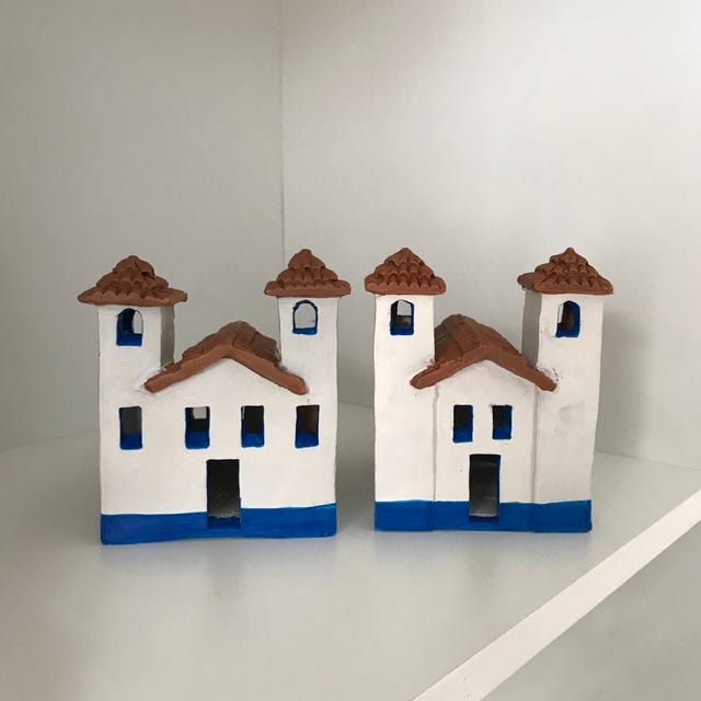 Igrejinha de barro