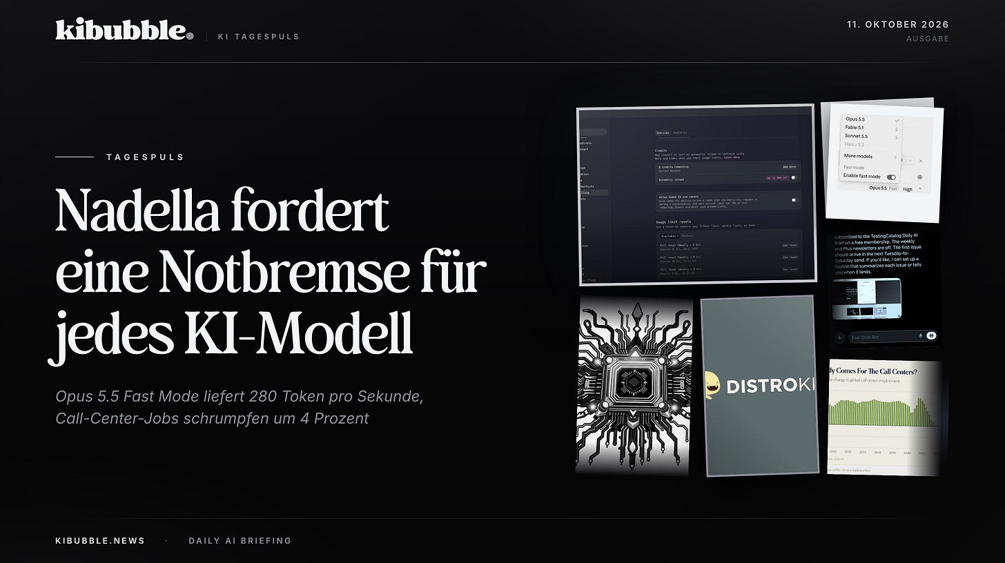 Nadella fordert KI-Notbremse: Modelle gelten als kompromittiert Nadella fordert KI-Notbremse: Modelle gelten als kompromittiert