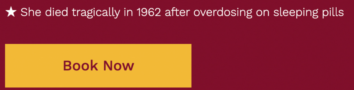 jack goodson storyteller marilyn monroe personal brand madame tussauds website