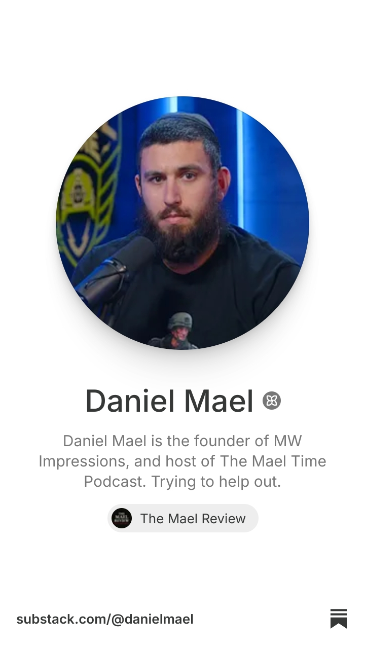 Daniel Mael | Substack