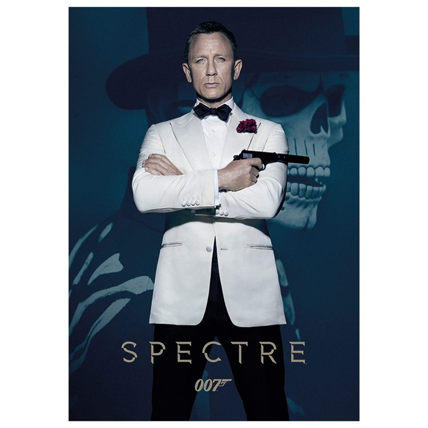 James Bond Spectre Printed Canvas - 60cm x 80cm (Outlet Item) 007Store