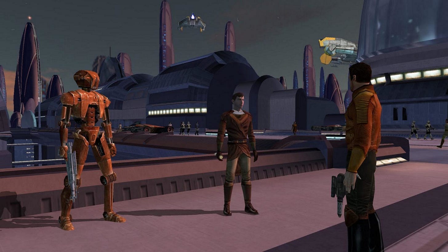 Knights of the Old Republic still offers an epic journey to that galaxy  far, far away
