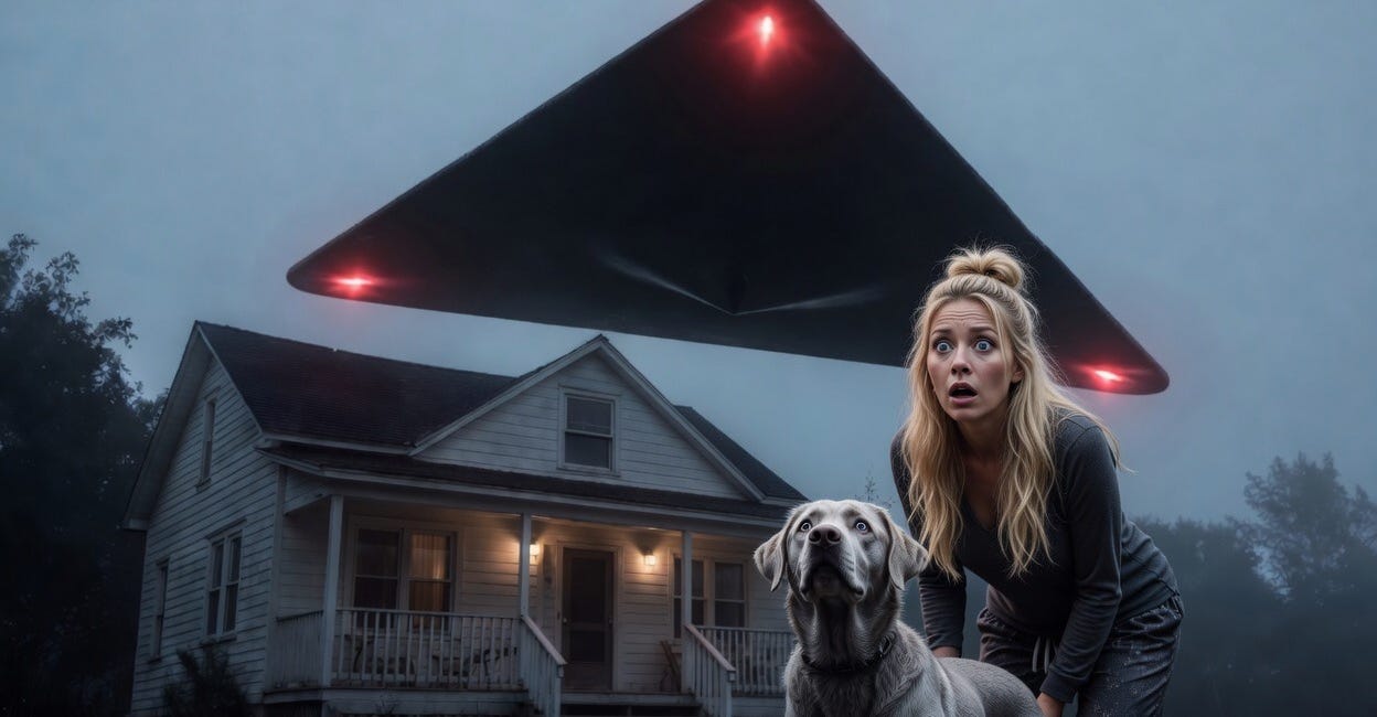 The TR-3B Astra Black Triangle: My House-Sized Silent Encounter at Dawn