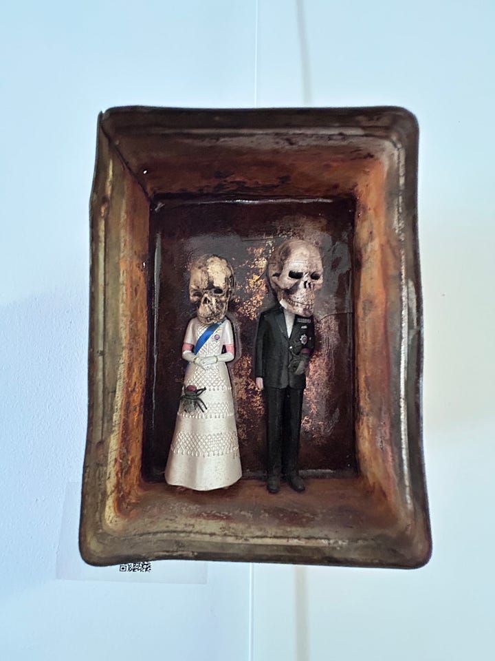 FOR SALE: Part of the Art BRUT Exhibition, June 2025 at Swindon Art Museum.