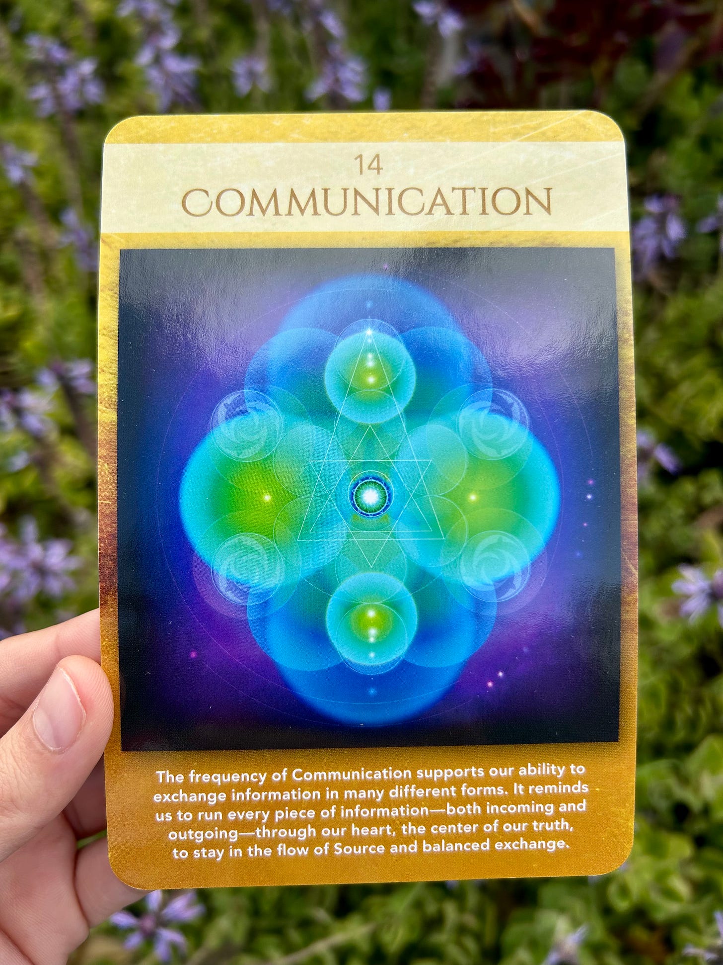 14 - Communication - Sacred Geometry Activations Oracle