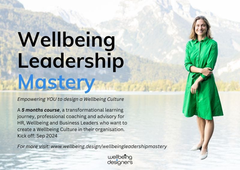 Wellbeing Leadership Mastery Offer