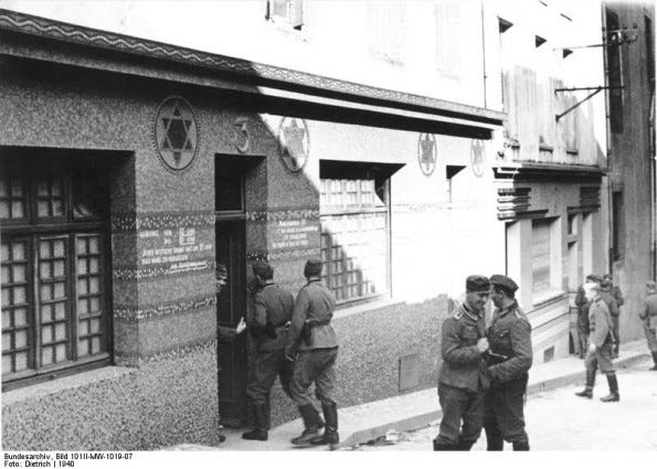German brothel in synagogue