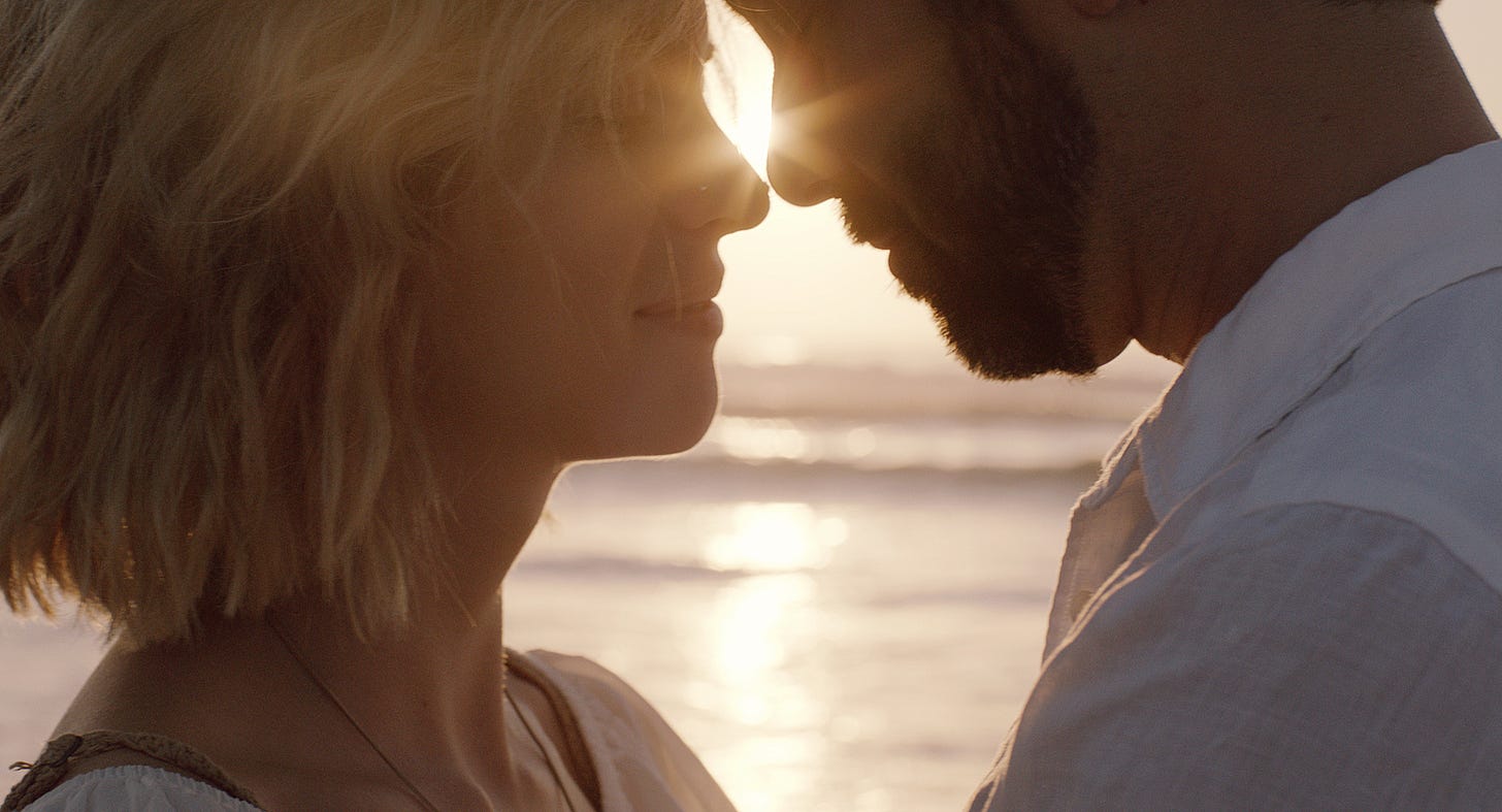 movie still - Zelos characters Sarah and Bernard (Shannon Ashlyn and Ben Mortley) movie still - Zelos characters Sarah and Bernard (Shannon Ashlyn and Ben Mortley)