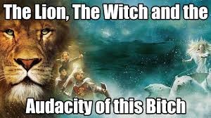 the lion the witch and the audacity of ...