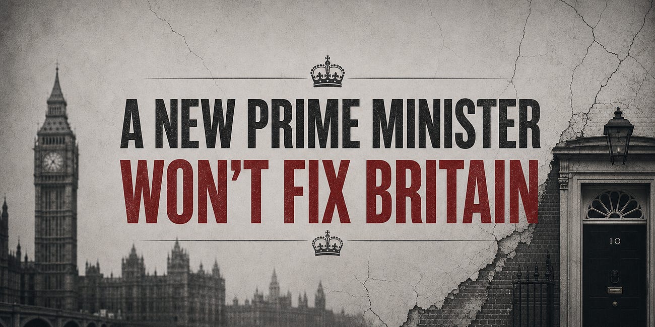 A New Prime Minister Won’t Fix Britain