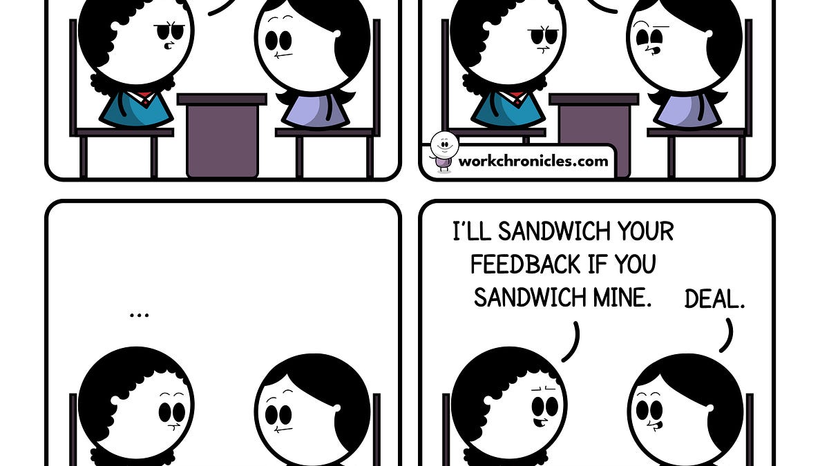 (comic) Feedback Sandwich