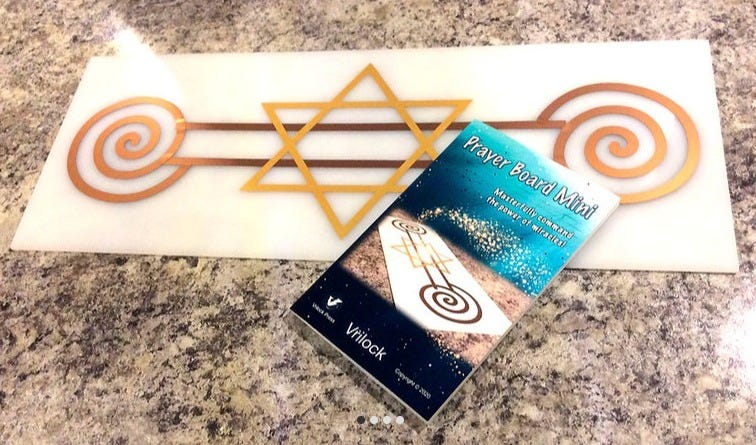 Miraculous Prayer Board Mini and Operating Manual - Blessed and Delivered to You!