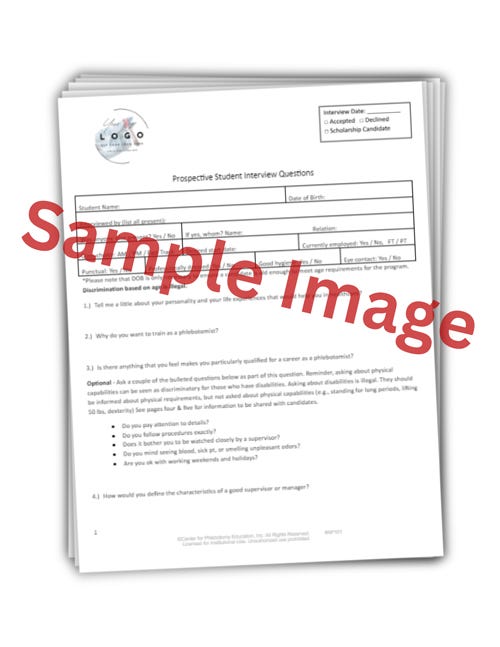 Program Development Checklist