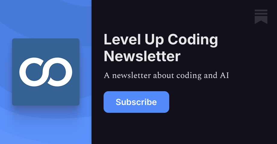 Level Up Coding Newsletter | Trey | Substack