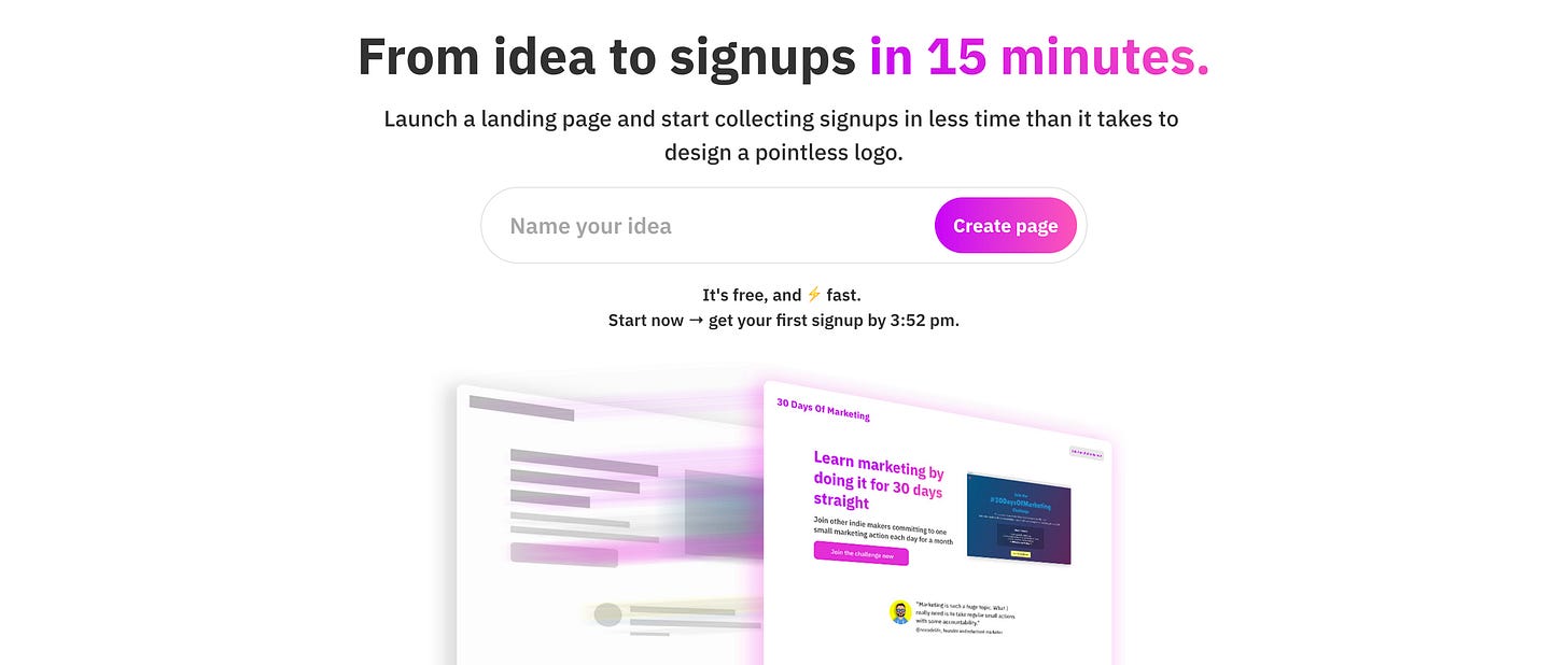 yep landing page