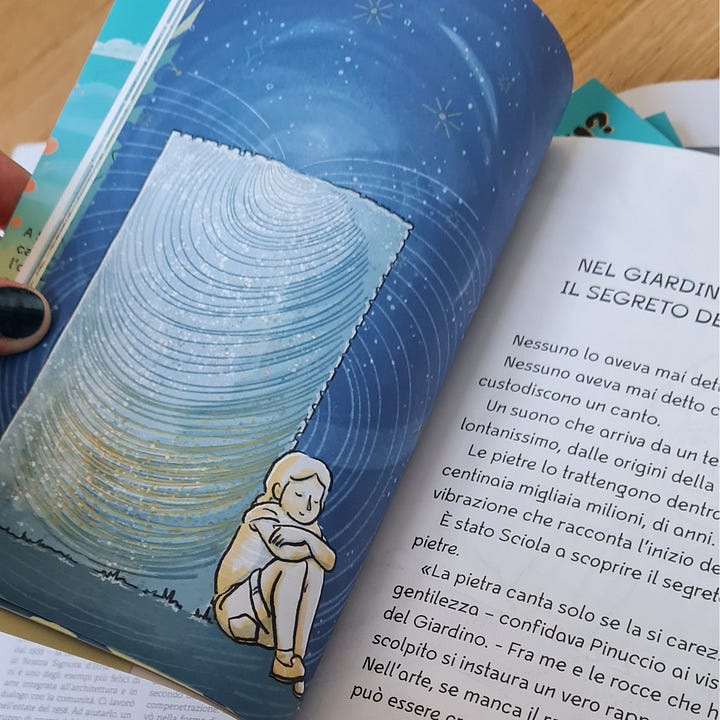 cover design and interior illustrations of che cosa senti by daniela palumbo illustrated by roberta ragona published by albero delle matite