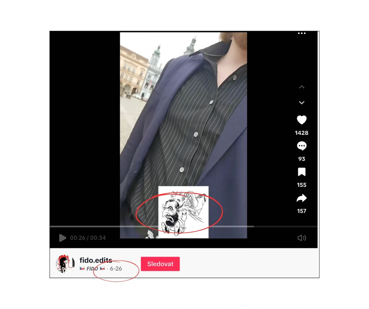 Screenshot z 21. srpna 2025