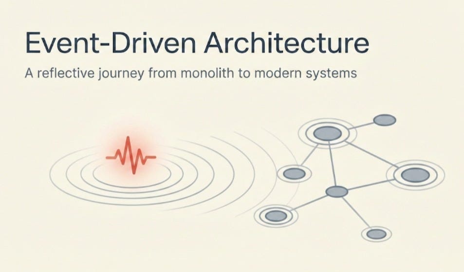 design & implement a event-driven architecture in... Event-Driven Architecture: What Finally Clicked for Me After Years of ...