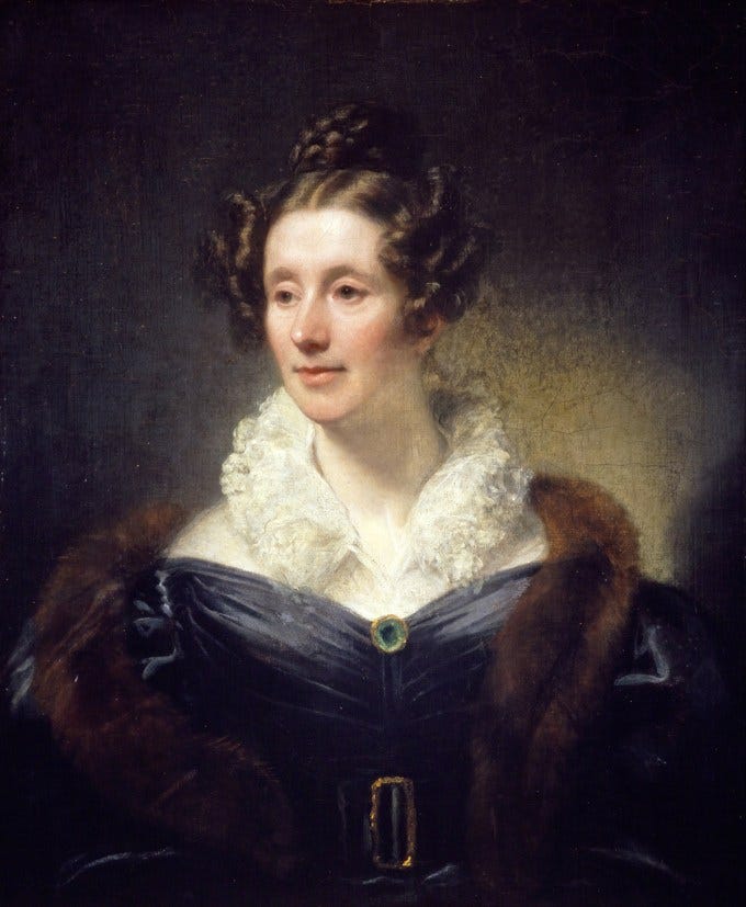 Mary Somerville (Portrait by Thomas Phillips)