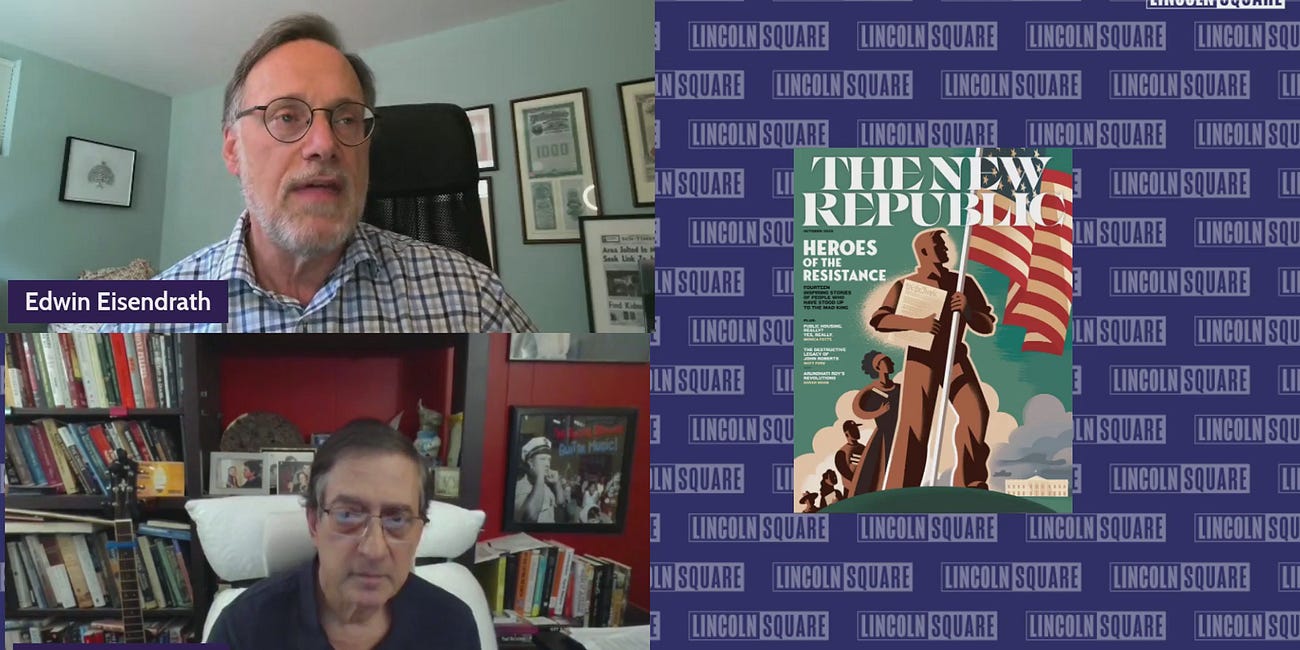 Heroes of the Resistance | It's the Democracy, Stupid with Edwin Eisendrath & Michael Tomasky