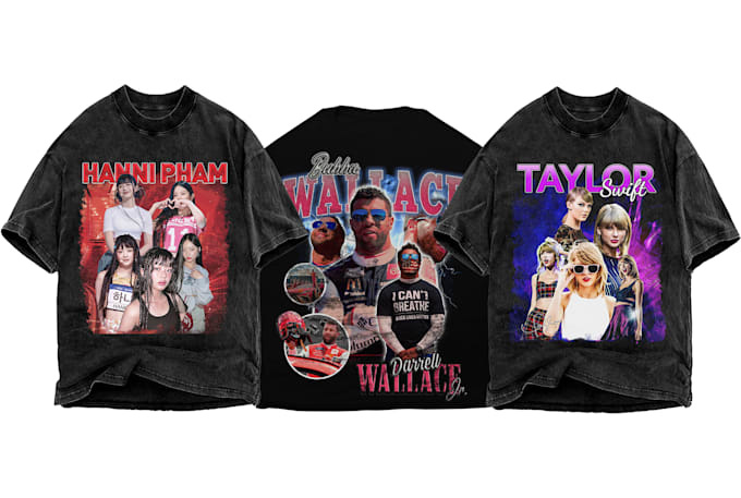 Design a crazy vintage old school 90s bootleg rap t shirt by ...