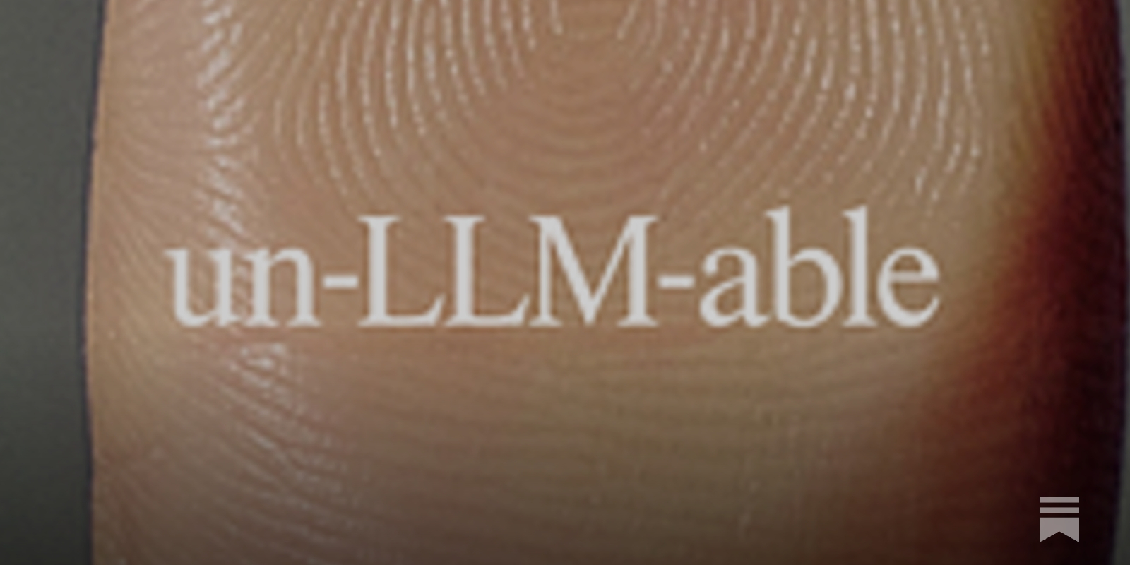 https://sublimeinternet.substack.com/p/becoming-unllmable social preview image