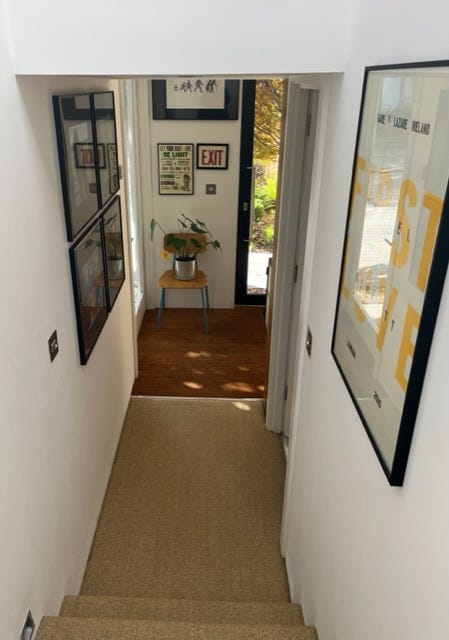 Image By Author - Sitting On The Back Stairs