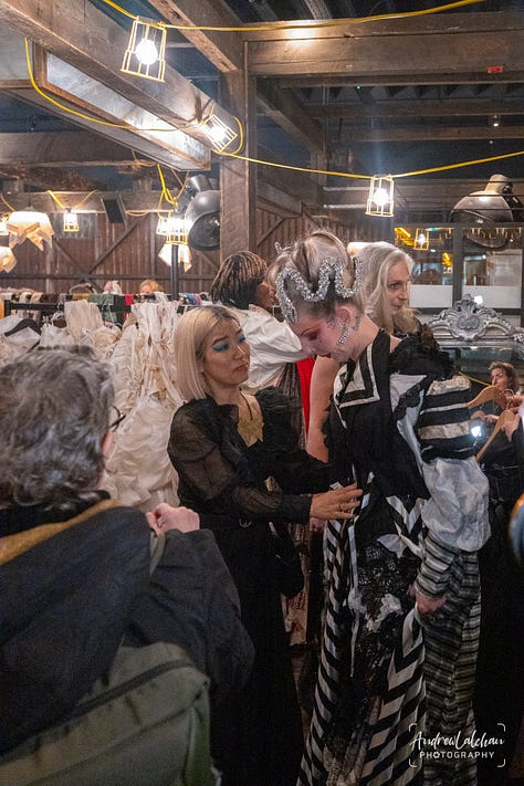 Behind the scenes at Victim Fashion Street