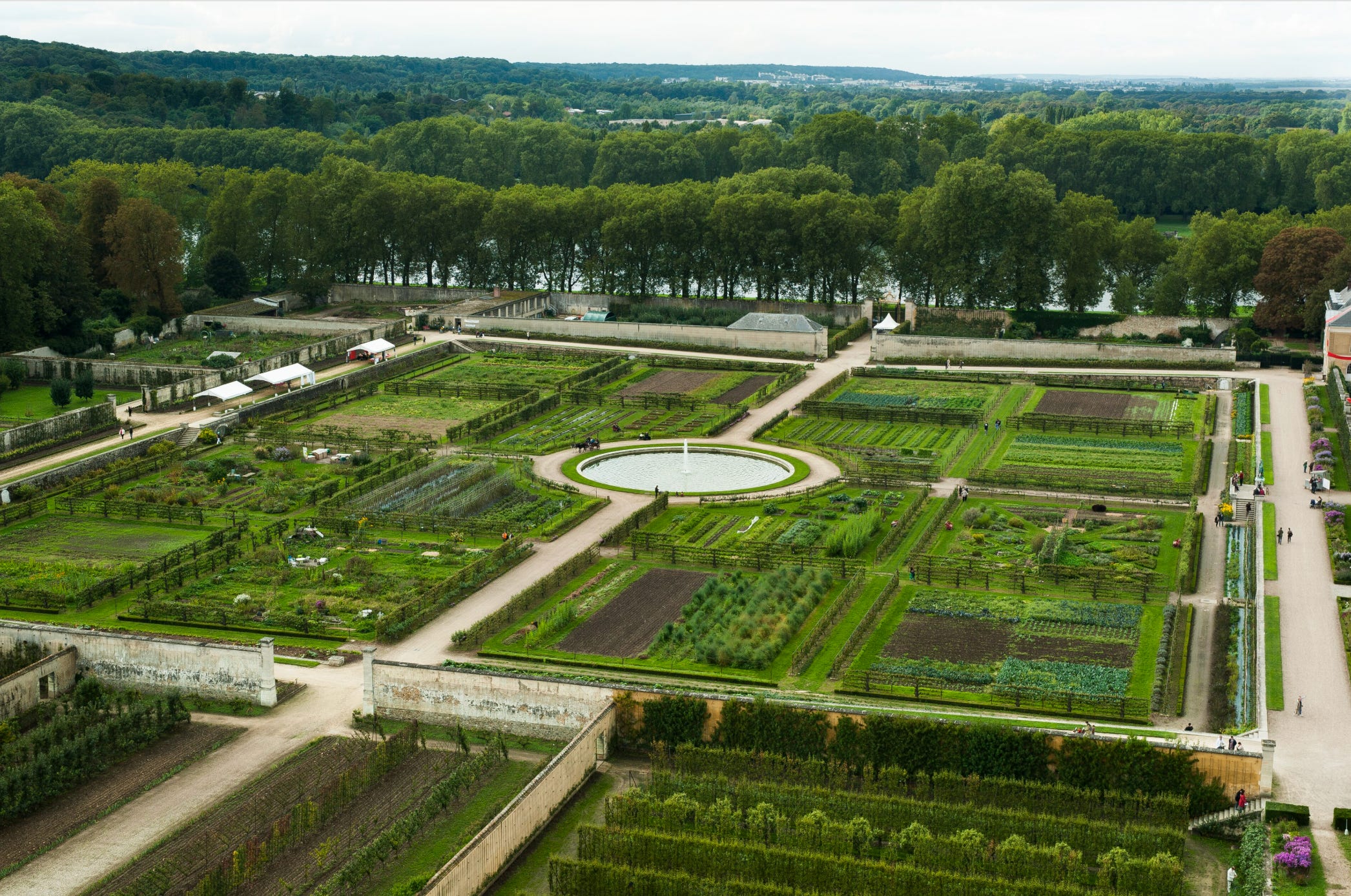 A morning in the Potager du Roi