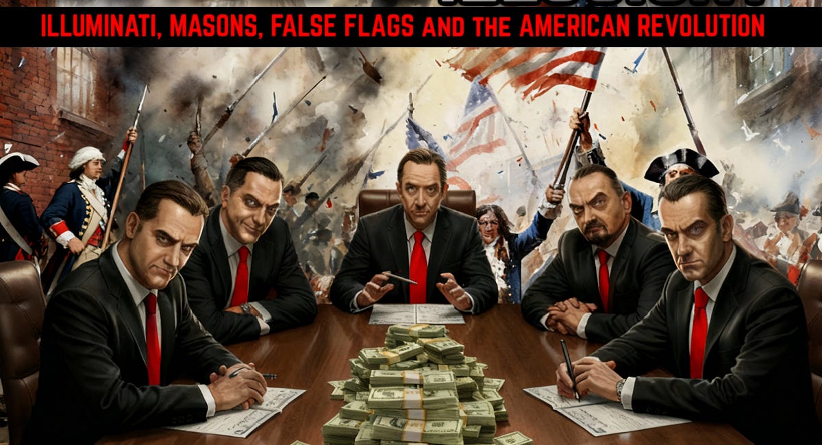Was it all AN ILLUSION? Illuminati, Masons, False Flags & the American Revolution [Part 4] 