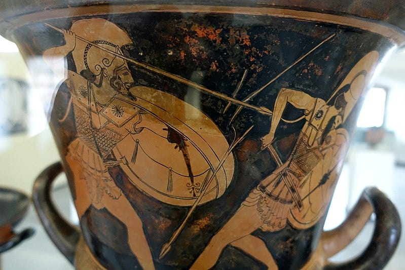 File:Chalice krater with Achilles and Hector, Attic, c. 500 BC, ZA 63 - Martin von Wagner Museum - Würzburg, Germany - DSC05791.jpg File:Chalice krater with Achilles and Hector, Attic, c. 500 BC, ZA 63 - Martin von Wagner Museum - Würzburg, Germany - DSC05791.jpg